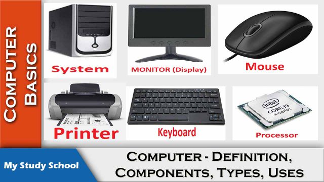 Computer - Definition, Components, Classification & Uses ...